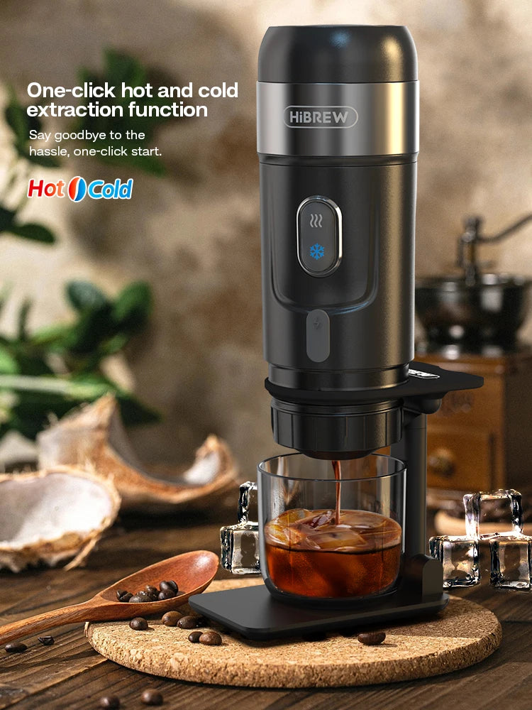 Portable Espresso Coffee Machine for Car & Home - 12V Nespresso Compatible
