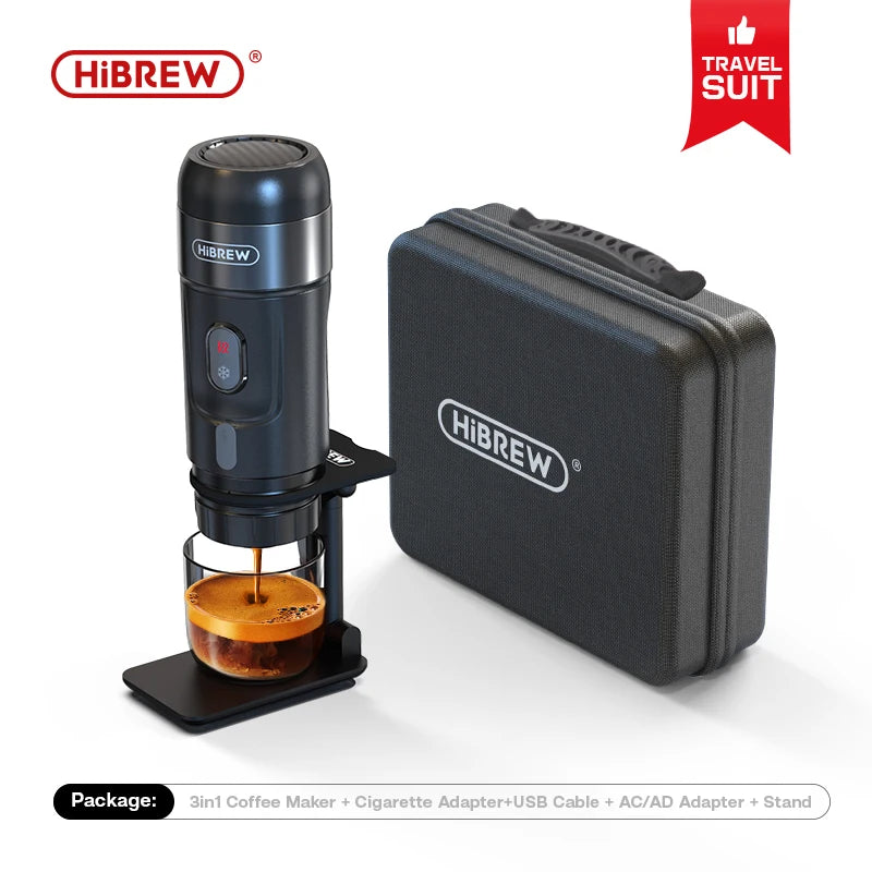 Portable Espresso Coffee Machine for Car & Home - 12V Nespresso Compatible
